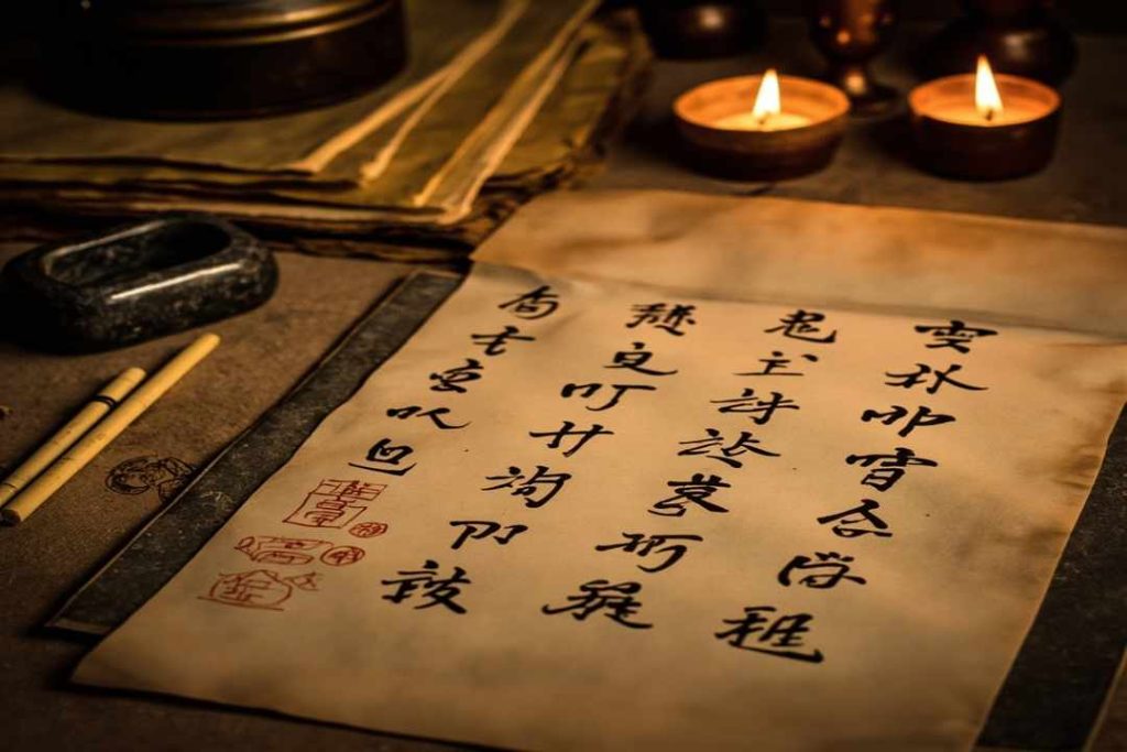 tang dynasty poetry lesson poetry manuscript