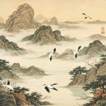 tang poetry for students landscape scroll