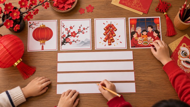 Key imagery and setting for How to Build Chinese New Year Poetry Lesson Plans