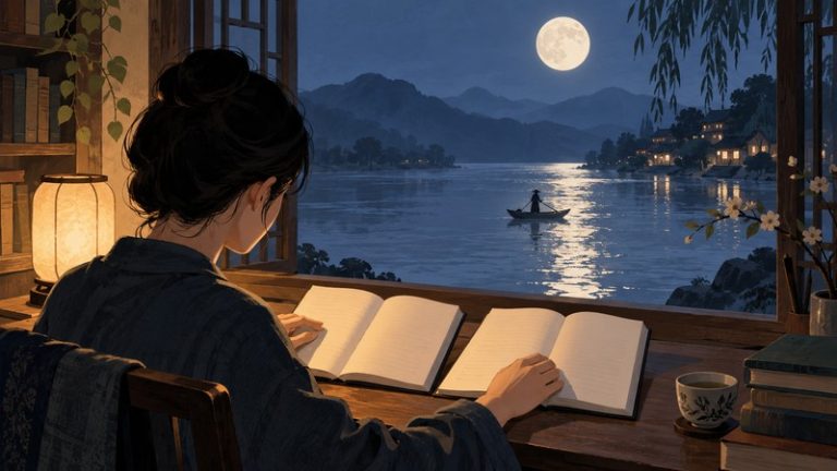 Li Bai Moonlit Night Poem Meaning: Images, Distance, and Translation