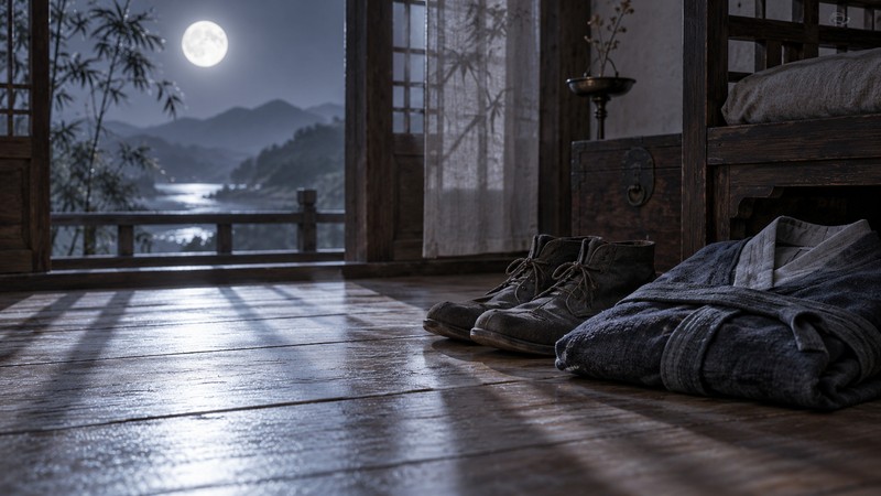 Key imagery and setting for Quiet Night Thought by Li Bai: Meaning, Moonlight, and Translation
