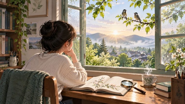 Reader or classroom context for understanding Spring Dawn by Meng Haoran: Meaning, Sound, and Translation Notes