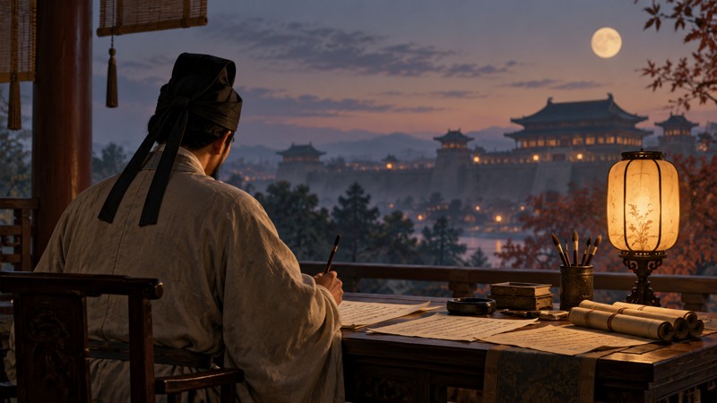 A Song of Unending Sorrow: Theme, Poet, and Cultural Context - opening context