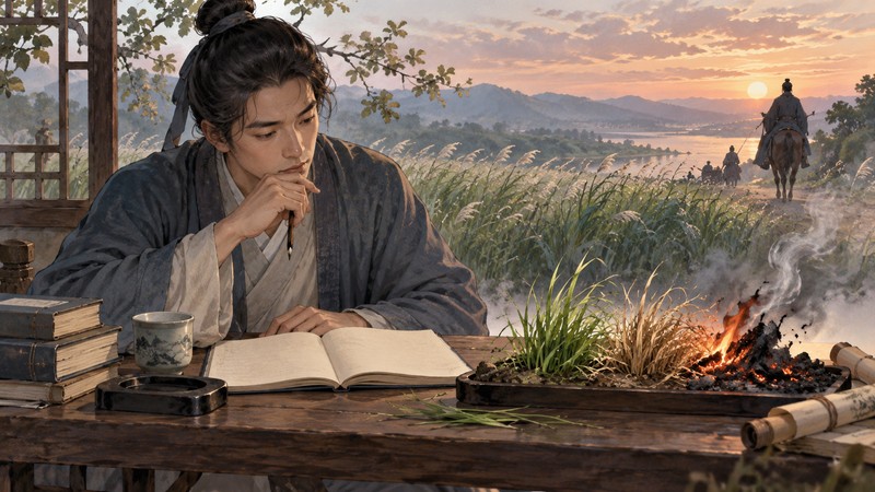 Bai Juyi Farewell Grass Poem Meaning: Image and Translation Notes - reading and translation context