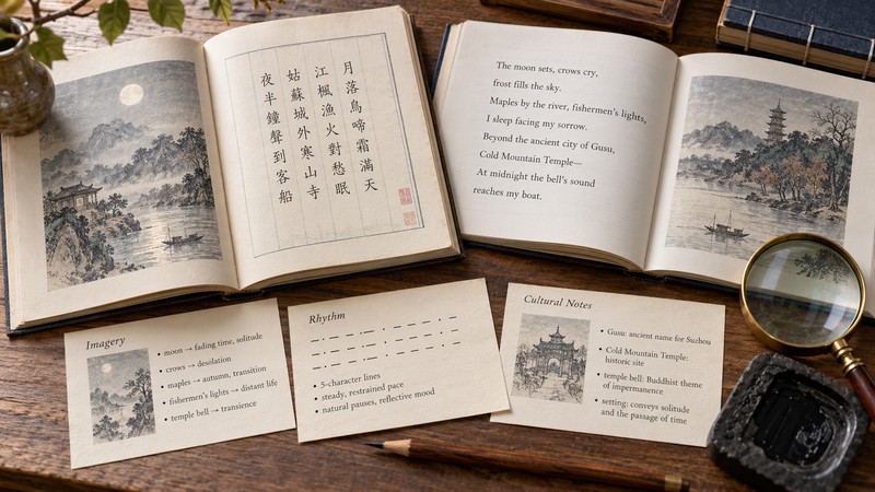 Chinese Poem Translation: Tang Poetry Guide and Cultural Con - central imagery