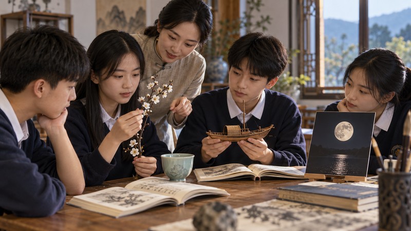 What Chinese Poetry for Students Means in Tang Poetry - central imagery