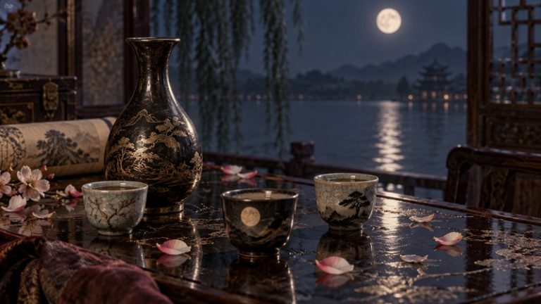 What Drinking Alone by Moonlight Means in Tang Poetry - central imagery