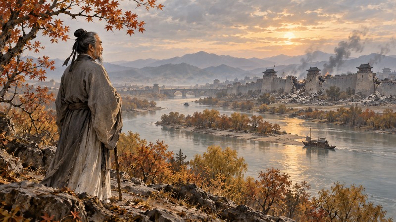 Du Fu: The Poet Who Felt the Fall of an Empire - poem scene
