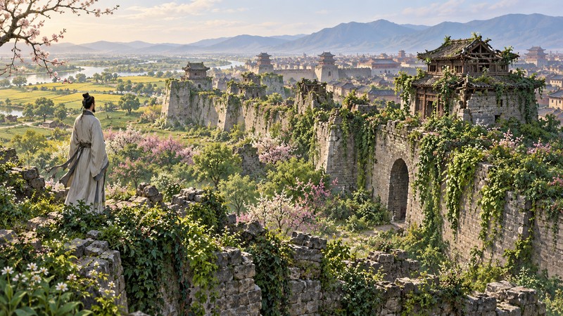 Du Fu Spring View Poem Meaning: Image, Translation, and Study Notes - poem scene