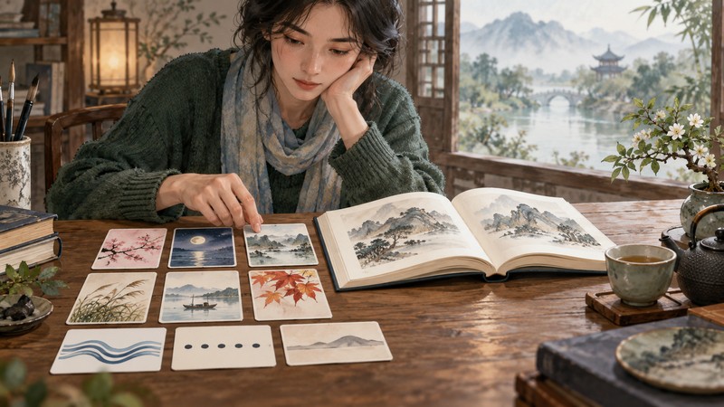 How To Read Chinese Poetry In English: Line, Image, and Tone Checks - poem scene