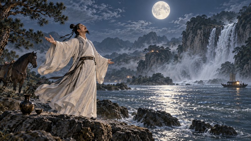 Li Bai Poetry: Major Poets, Poems and Legacy - central imagery