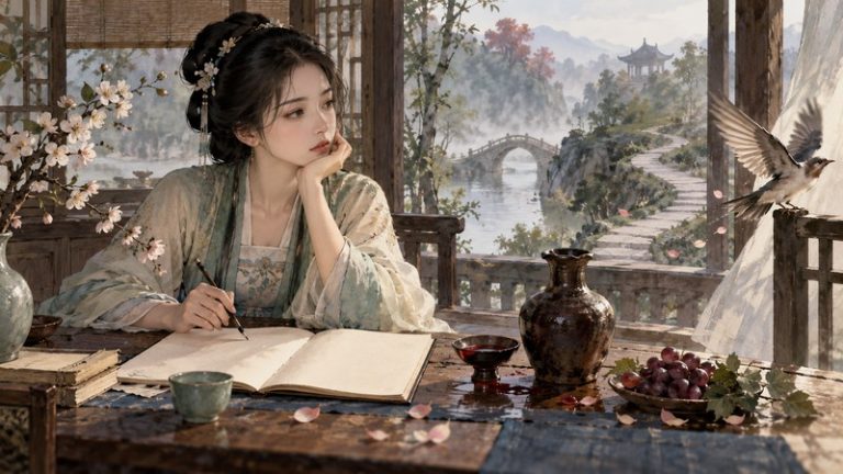 Li Qingzhao Like a Dream Poem Meaning: Scene, Emotion, and Translation Notes - reading and translation context