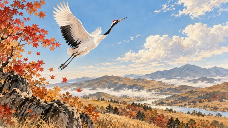 Liu Yuxi Autumn Poem Meaning: Image and Translation Notes - poem scene