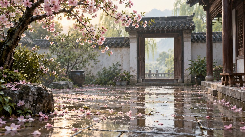 Meng Haoran Spring Morning Poem Meaning: Spring Sound and Translation Notes - central imagery