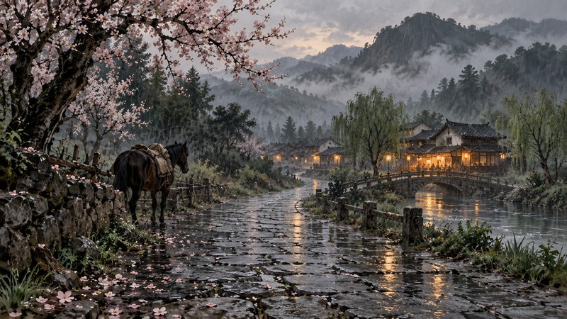 Qingming Poem Du Mu Meaning: Common Translation Mistakes - central imagery