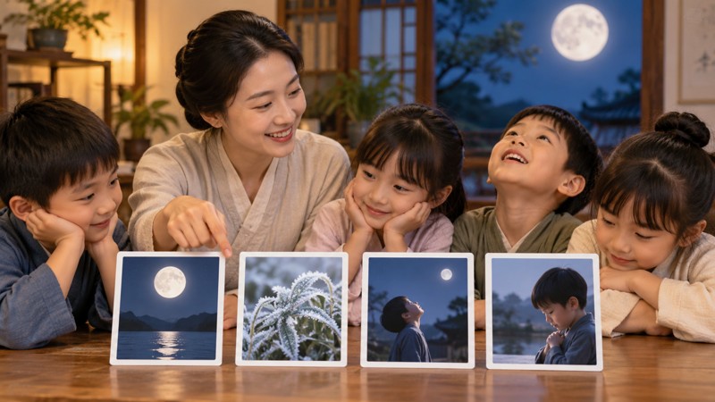 How to Read Quiet Night Thought: Meaning and Background - reading context